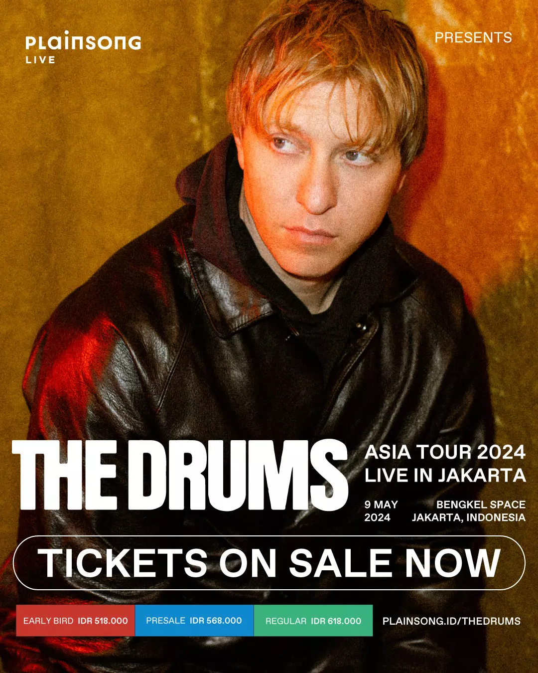 Konser The Drums di Jakarta siap digelar Kamis, 9 Mei 2024